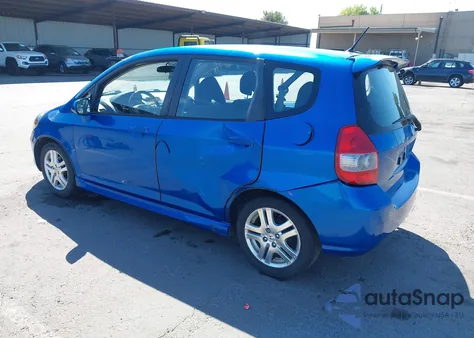 2007 Honda Fit Sport z USA, uszkodzony, nr VIN JHMGD38607S030268